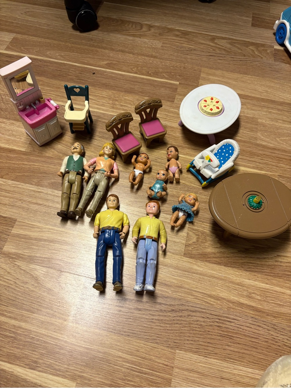 1999 Fisher Price Loving Family Dining Room Lights Music NOT Working.
